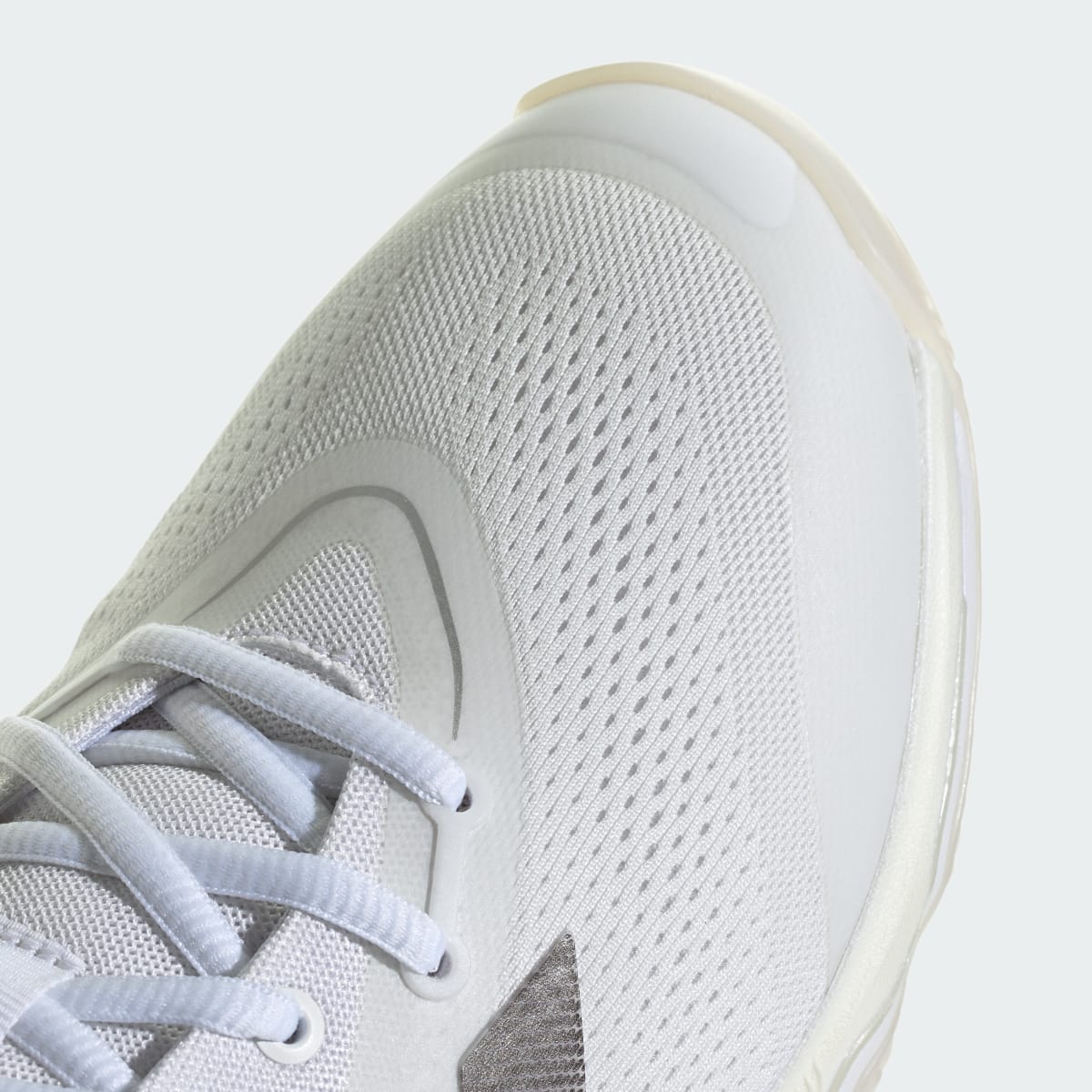 Adidas Men's CRAZYFLIGHT 7 Shoes - Cloud White / Trace Grey Metallic / Core Black - Image 8