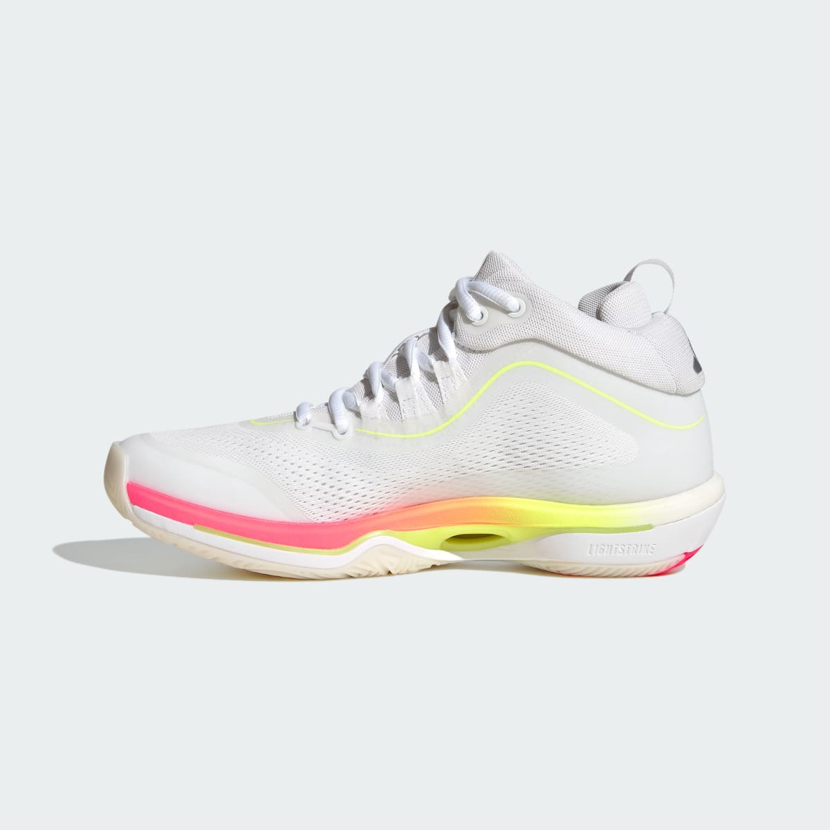 Adidas Women's CRAZYFLIGHT 7 Shoes - Cloud White / Tech Grey Metallic / Solar Turbo - Image 7