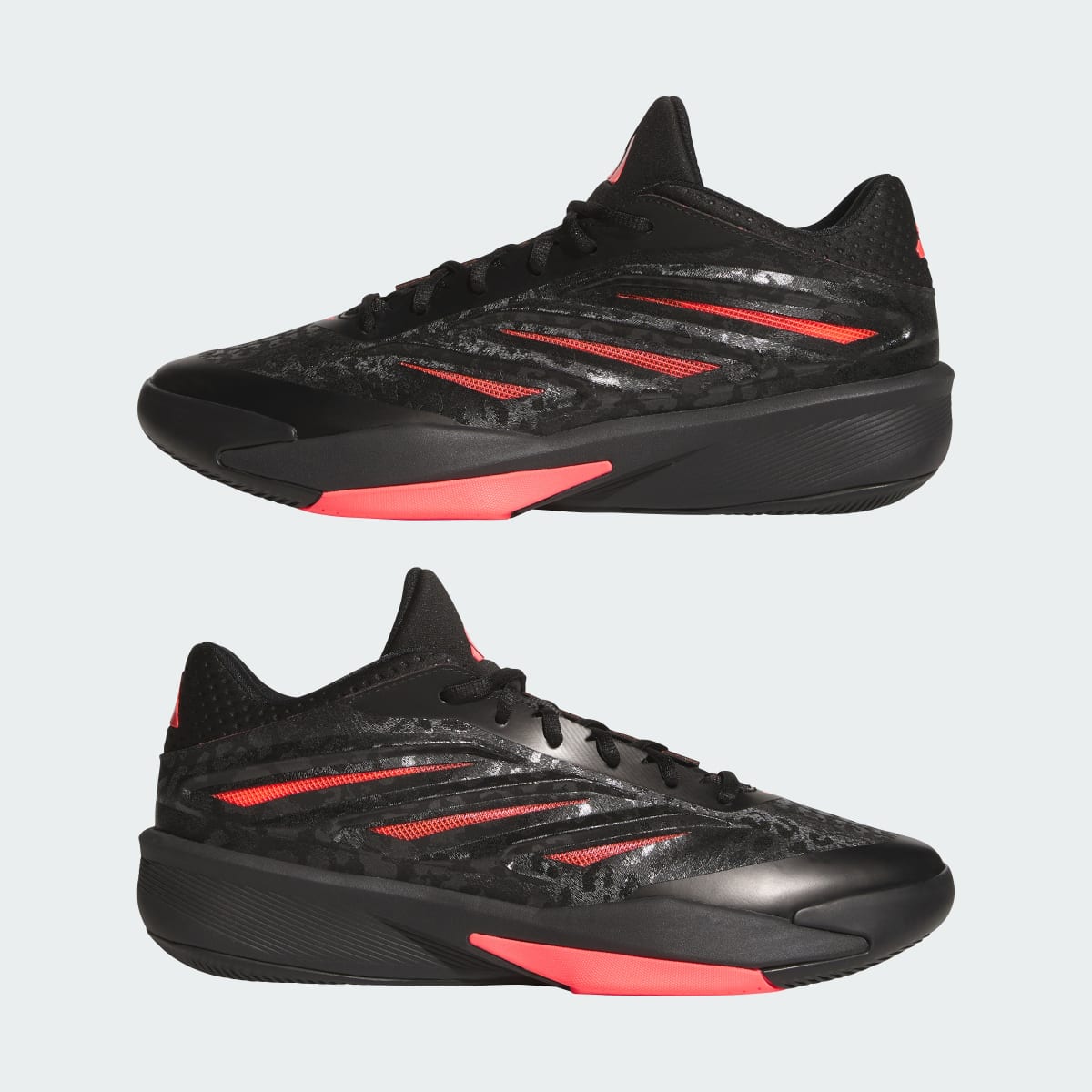 Adidas Men's CRAZY ENERGY Shoes - Core Black / Solar Turbo / Core Black - Image 7