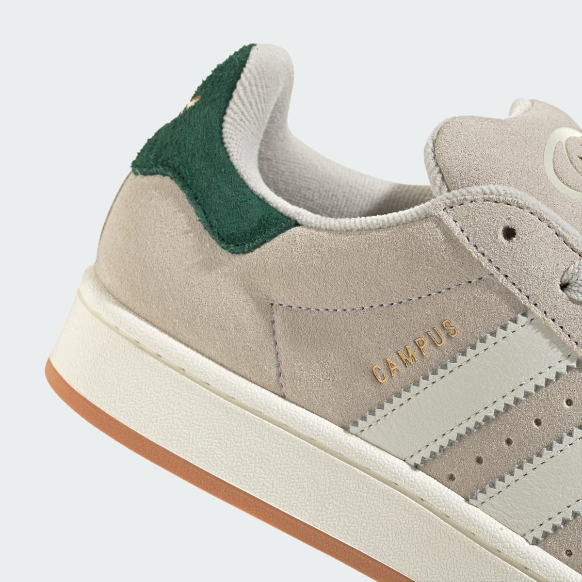 Adidas Men's Campus 00s Shoes - Alumina / Off White / Collegiate Green - Image 9