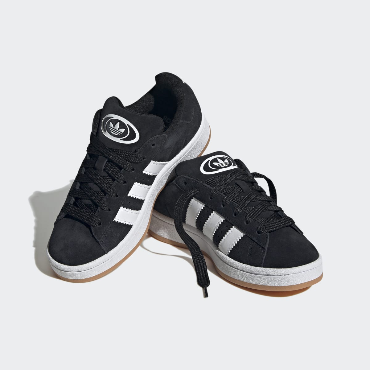 Adidas Kids' Campus 00s Shoes - Core Black / Cloud White / Cloud White - Image 5