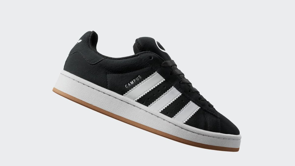 Adidas Kids' Campus 00s Shoes - Core Black / Cloud White / Cloud White - Image 2