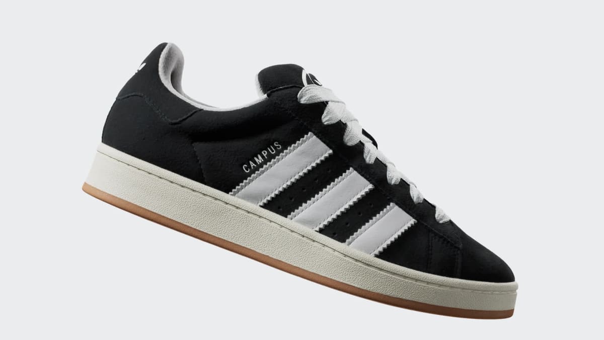Adidas Men's Campus 00s Shoes - Core Black / Cloud White / Off White - Image 2