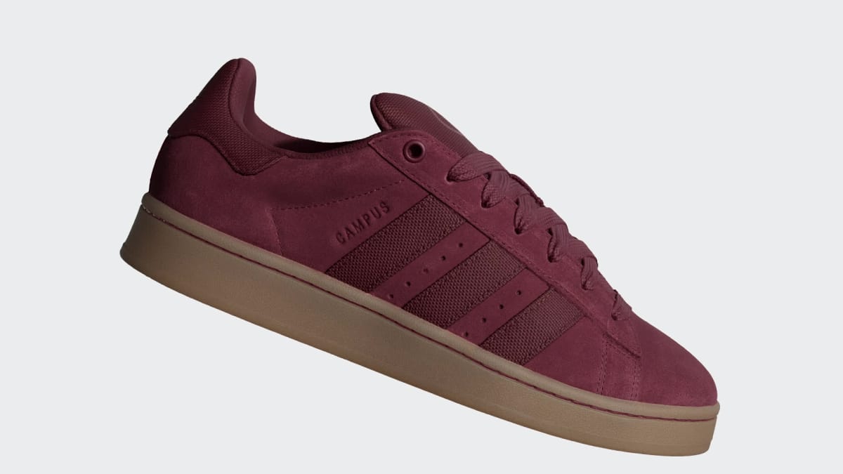 Adidas Women's Campus 00s Shoes - Shadow Red / Gum / Cloud White - Image 2