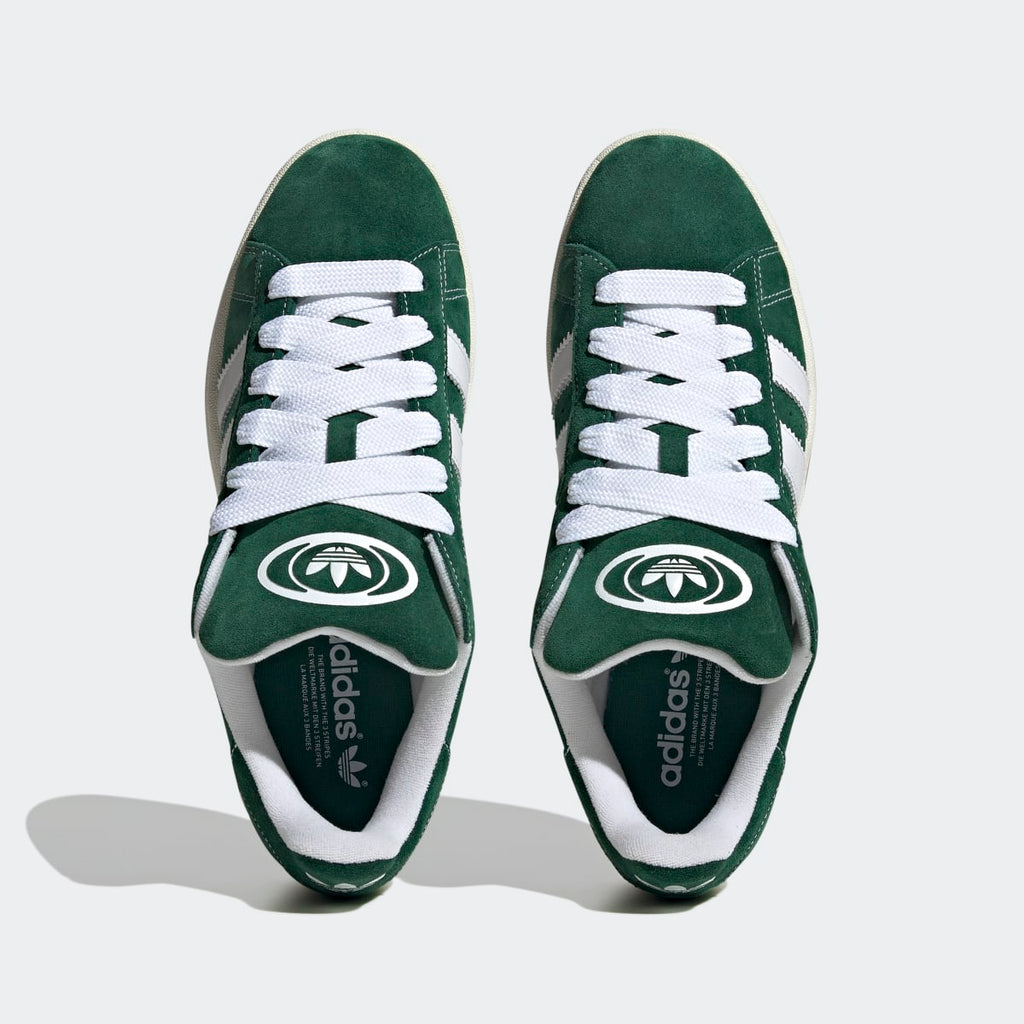 Adidas Men's Campus 00s Shoes - Dark Green / Cloud White / Off White - Image 3