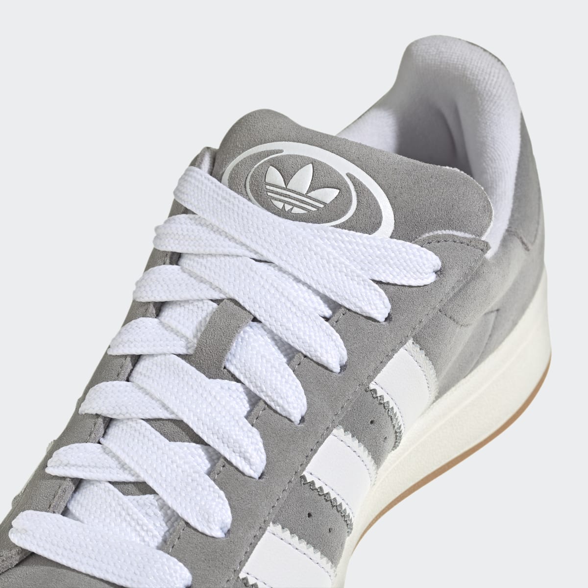 Adidas Men's Campus 00s Shoes - Grey Three / Cloud White / Off White - Image 12