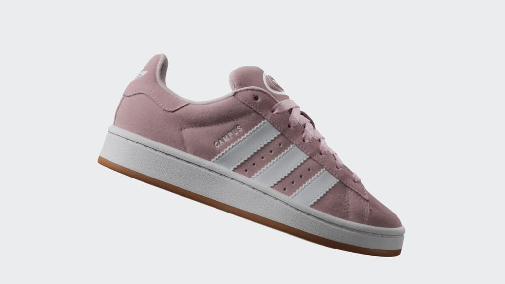Adidas Kids' Campus 00s Shoes - Clear Pink / Cloud White / Gum - Image 2