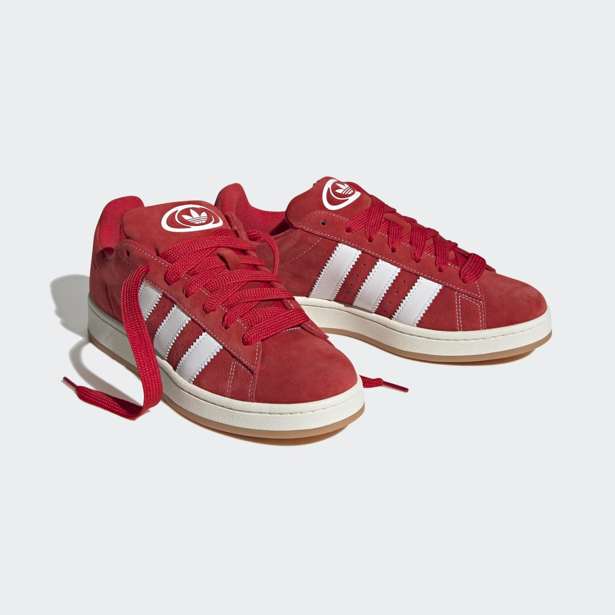 Adidas Men's Campus 00s Shoes - Better Scarlet / Cloud White / Off White - Image 4