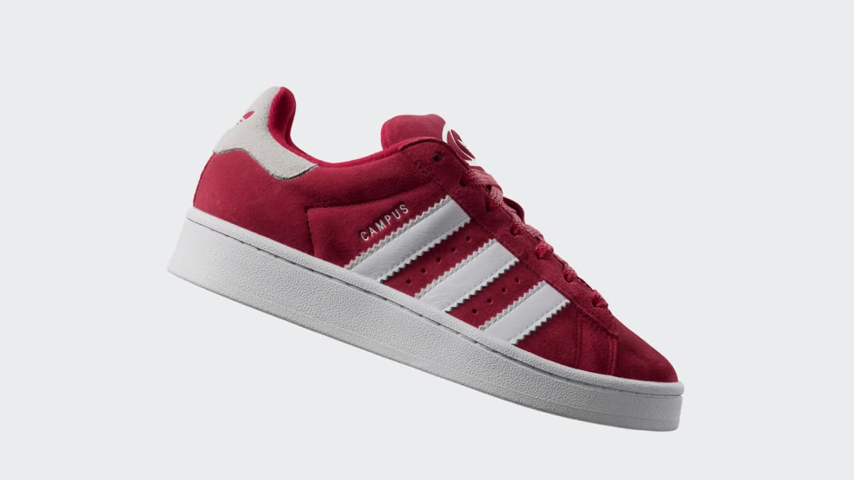 Adidas Kids' Campus 00s Shoes - Better Scarlet / Cloud White / Better Scarlet - Image 2