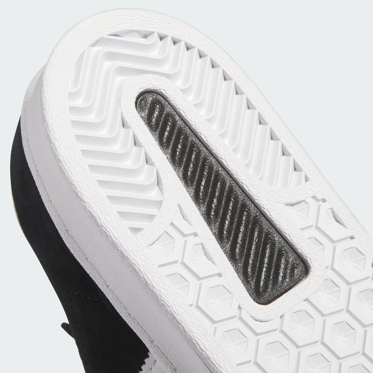 Adidas Men's Campus ADV Shoes - Core Black / Cloud White / Cloud White - Image 8