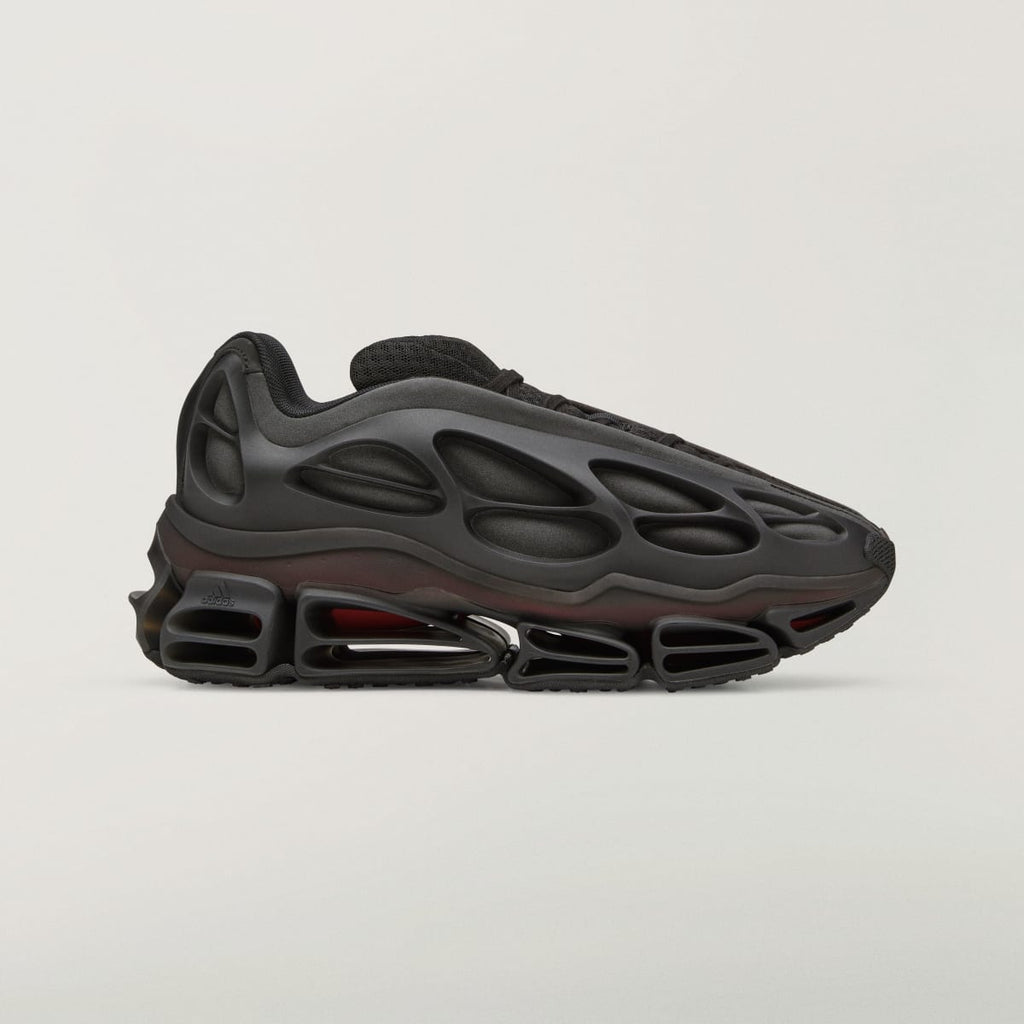 Adidas Women's Chavarria Megaride Bones - Core Black / Core Black / Better Scarlet - Image 2