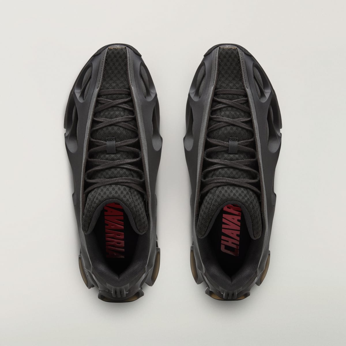 Adidas Men's Chavarria Megaride Bones - Core Black / Core Black / Better Scarlet - Image 3