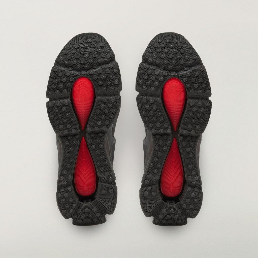 Adidas Women's Chavarria Megaride Bones - Core Black / Core Black / Better Scarlet - Image 4