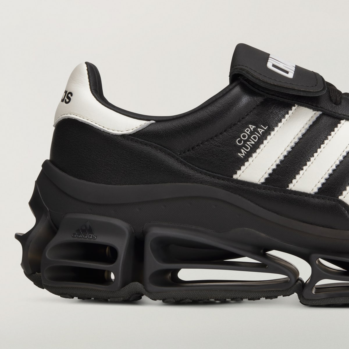 Adidas Men's Chavarria Megaride Copa - Core Black / Off White / Core Black - Image 9