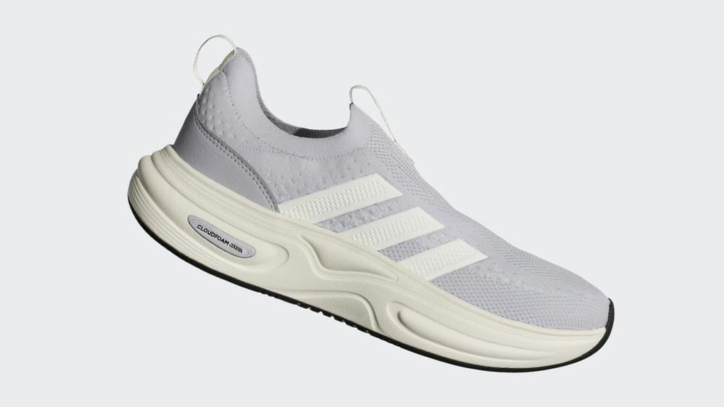 Adidas Women's Cloudfoam Cuxxion Sock Shoes - Dash Grey / Cloud White / Core Black - Image 2