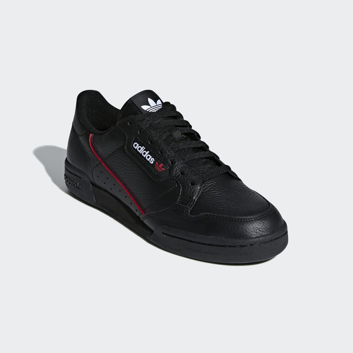Adidas Men's Continental 80 Shoes - Core Black / Scarlet / Collegiate Navy - Image 4