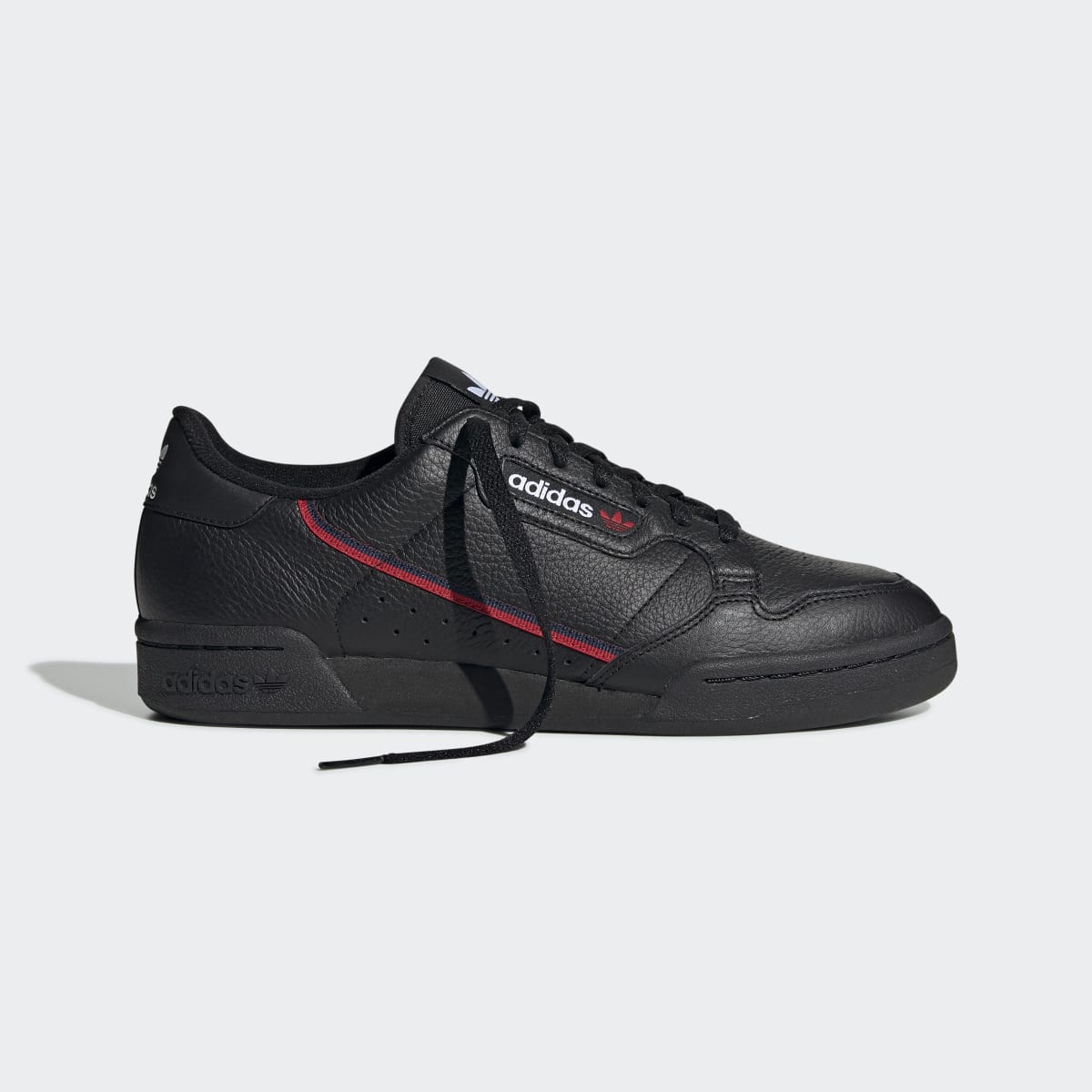 Adidas Men's Continental 80 Shoes - Core Black / Scarlet / Collegiate Navy - Image 7