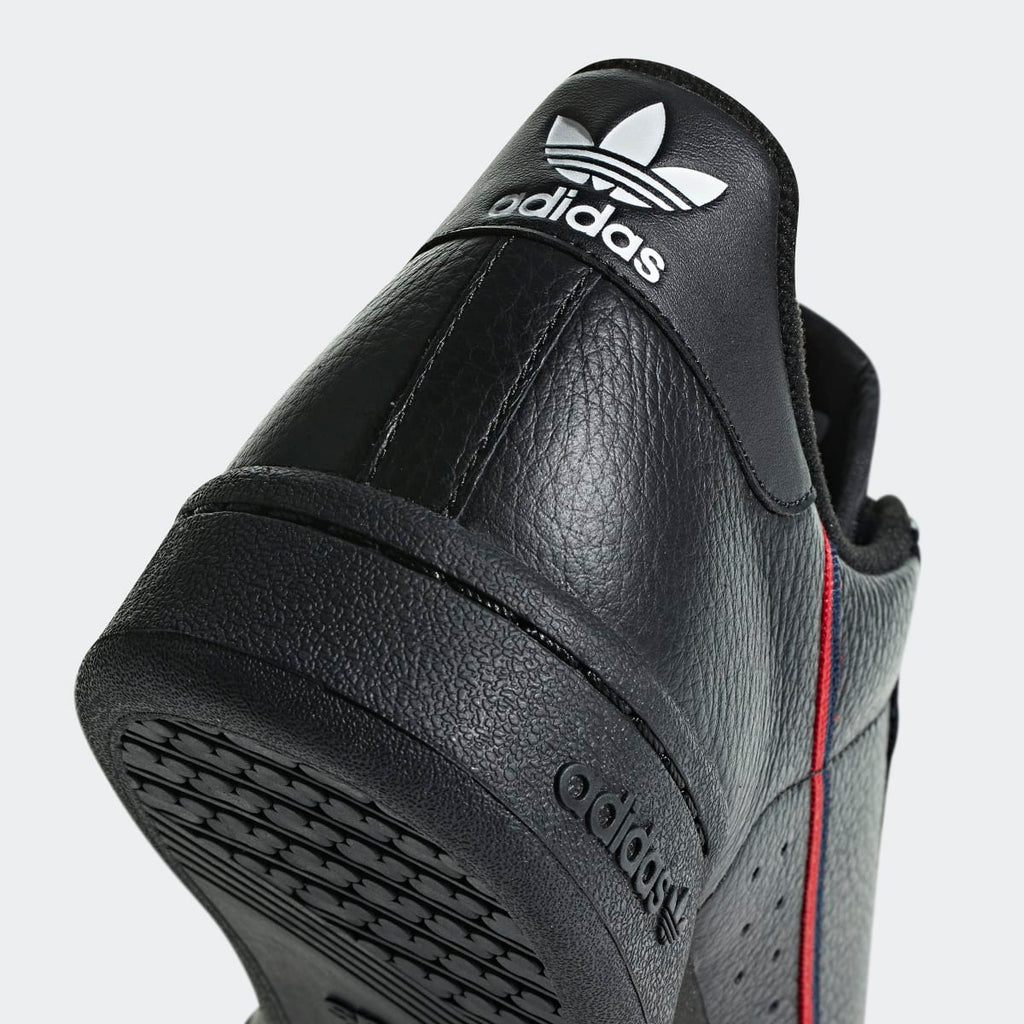 Adidas Men's Continental 80 Shoes - Core Black / Scarlet / Collegiate Navy - Image 10