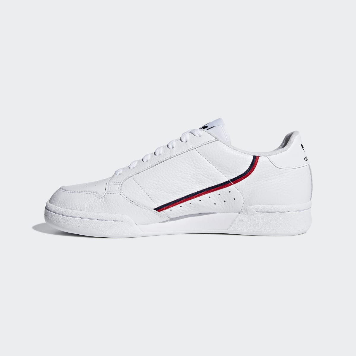 Adidas Men's Continental 80 Shoes - Cloud White / Scarlet / Collegiate Navy - Image 6