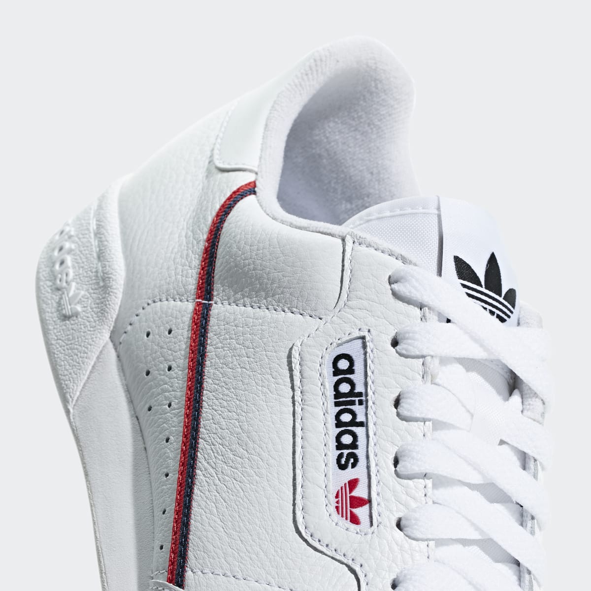 Adidas Men's Continental 80 Shoes - Cloud White / Scarlet / Collegiate Navy - Image 9