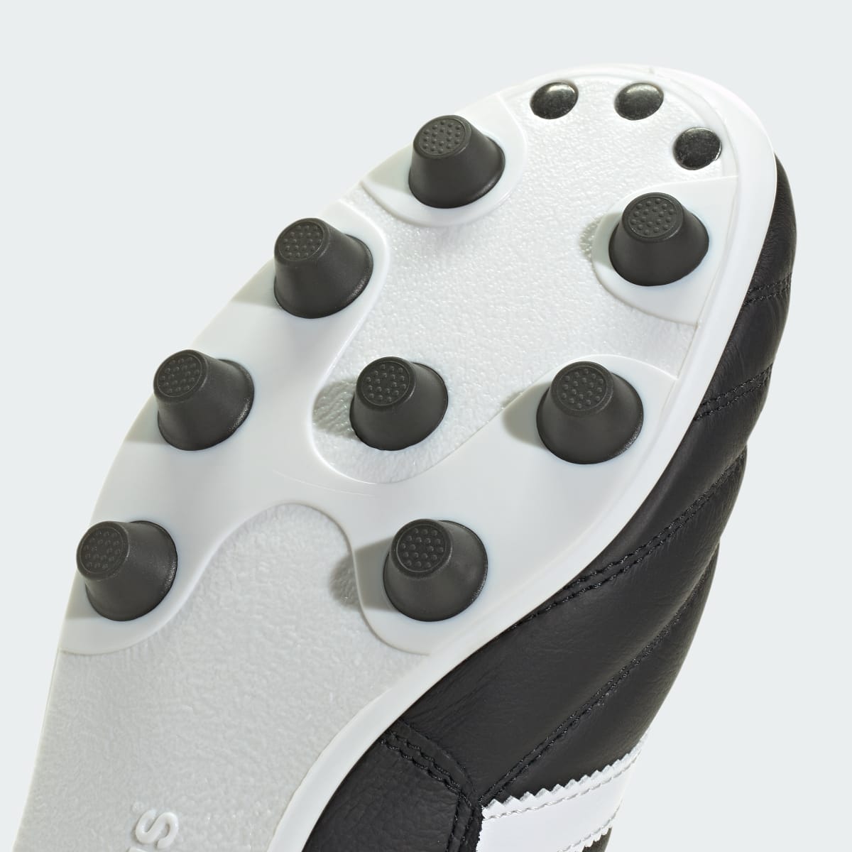 Adidas Men's Copa Mundial Firm Ground Cleats - Core Black / Cloud White / Silver Metallic - Image 10