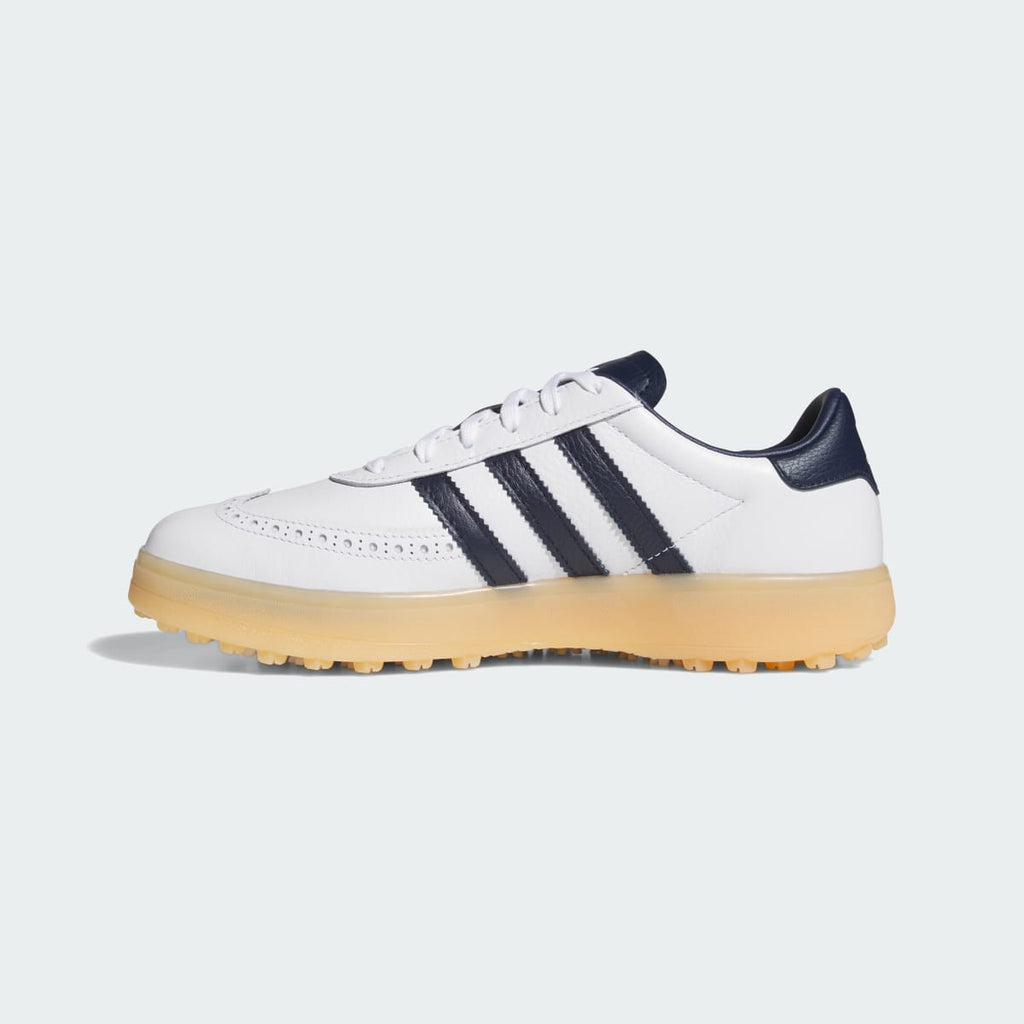 Adidas Men's Coursecup Spikeless Golf Shoes - Cloud White / Night Indigo / Gum - Image 6