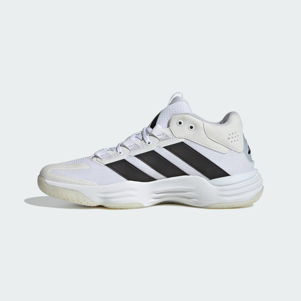 Adidas Men's Court Stabil Indoor Shoes - Cloud White / Core Black / Cloud White - Image 6