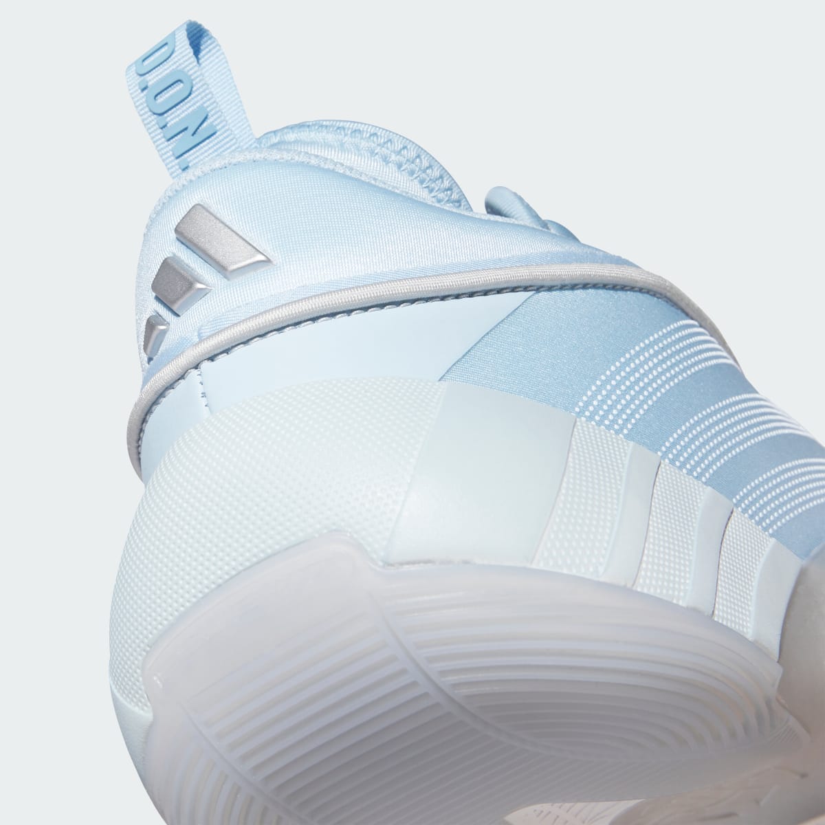 Adidas Men's D.O.N. Issue 7 Shoes - Clear Sky / Cloud White / Silver Metallic - Image 10