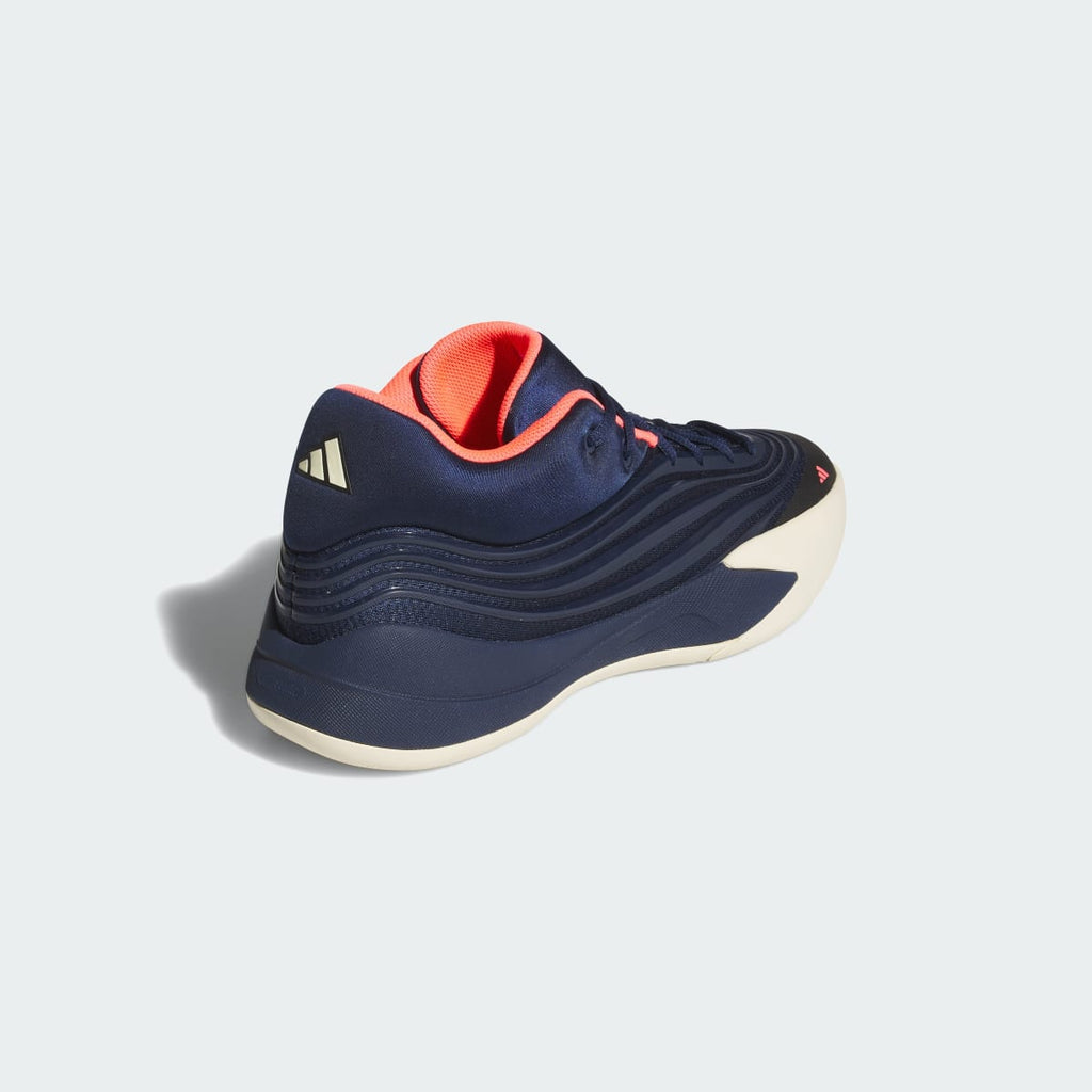 Adidas Men's DAME X Shoes - Night Indigo / Warm Vanilla / Solar Turbo - Image 5