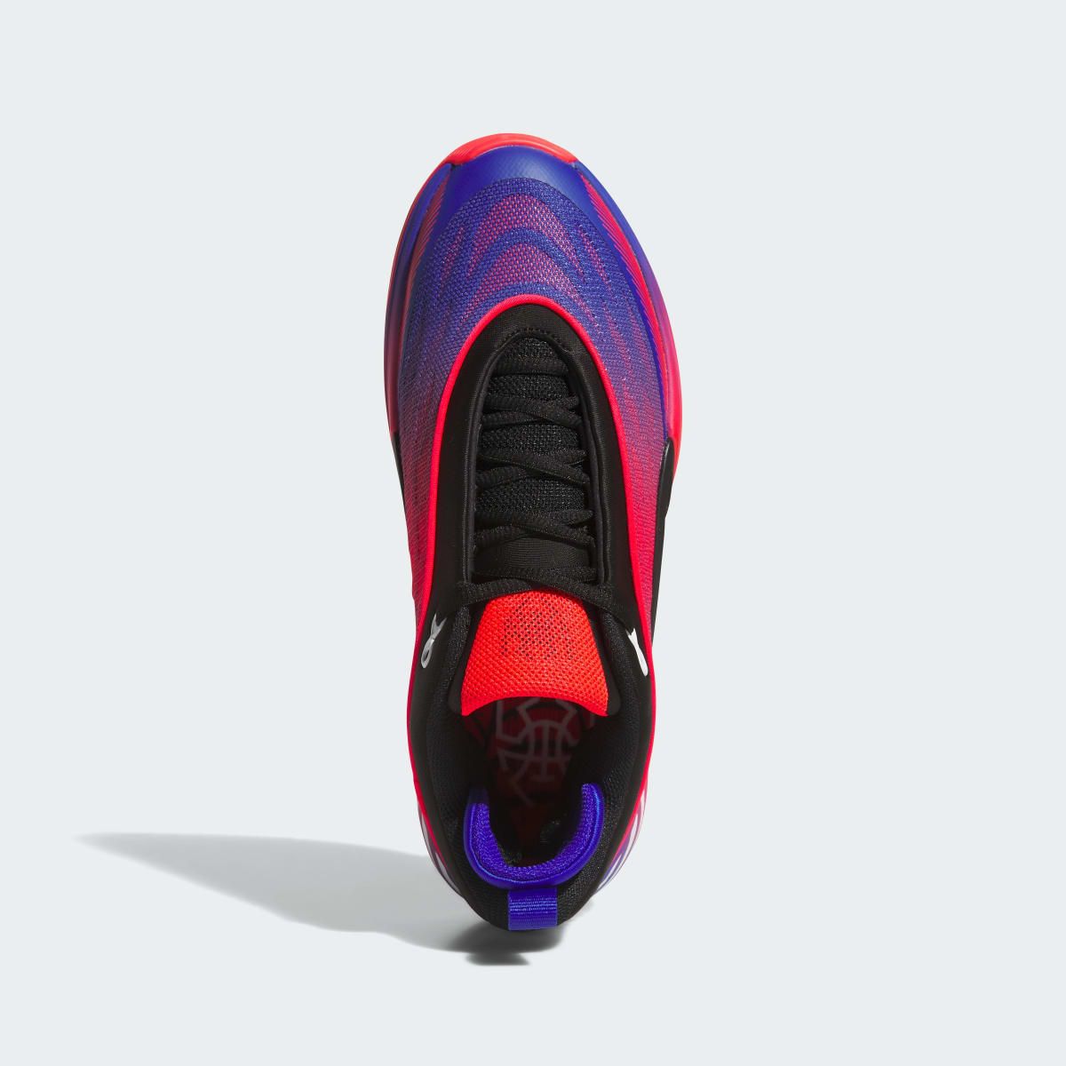 Adidas Men's DON ISSUE 8 Shoes - Core Black / Lucid Red / Lucid Blue - Image 2