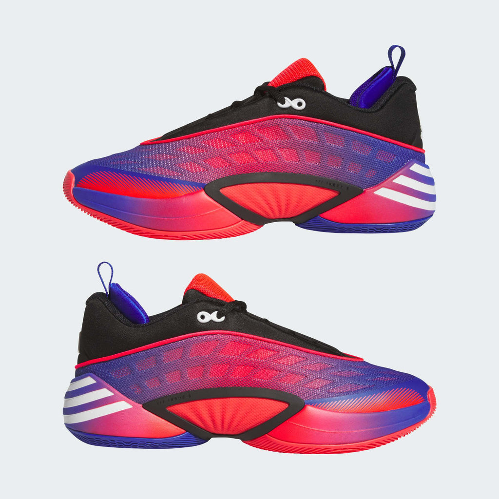 Adidas Men's DON ISSUE 8 Shoes - Core Black / Lucid Red / Lucid Blue - Image 7
