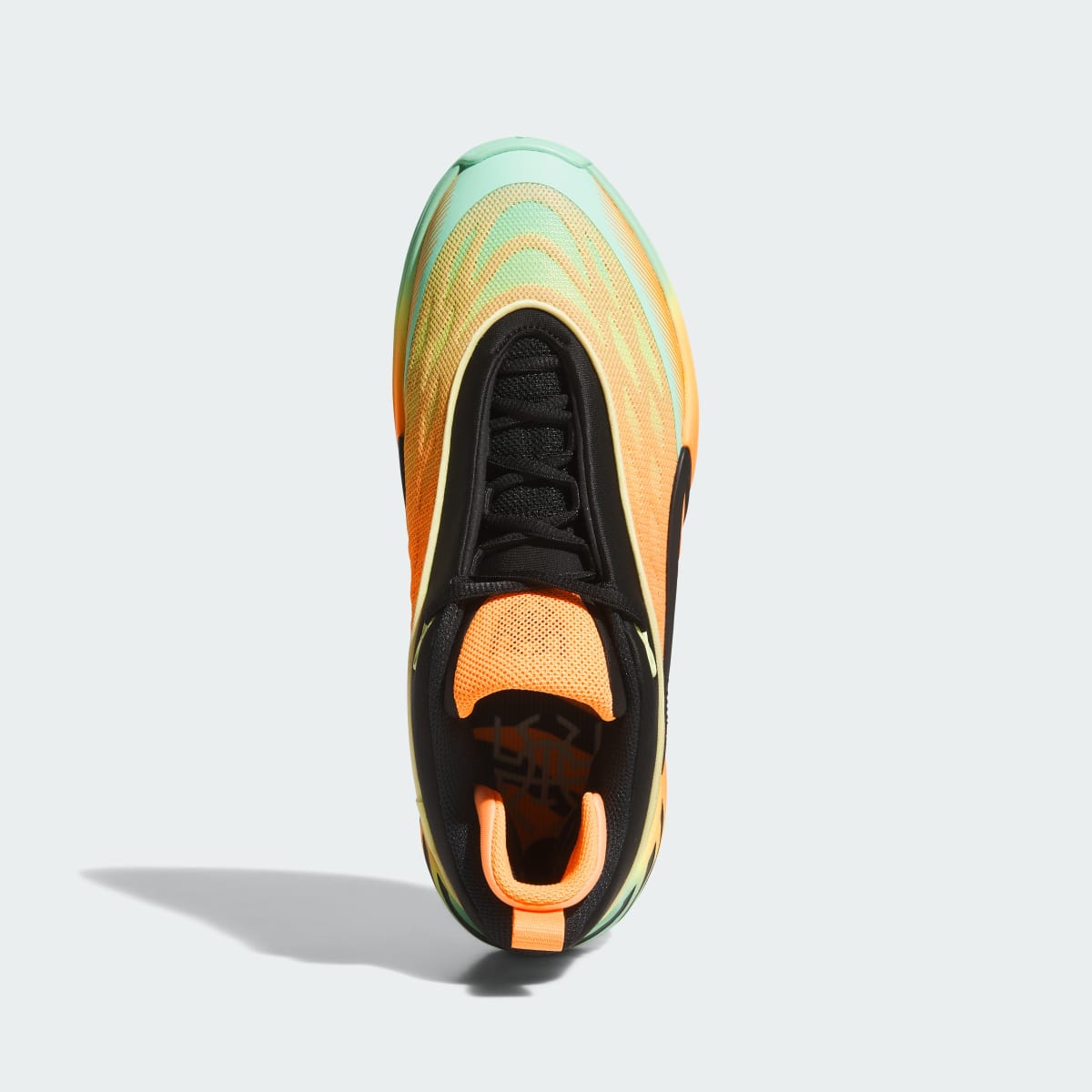 Adidas Men's DON ISSUE 8 Shoes - Lucid Tangerine / Core Black / Pulse Mint - Image 2