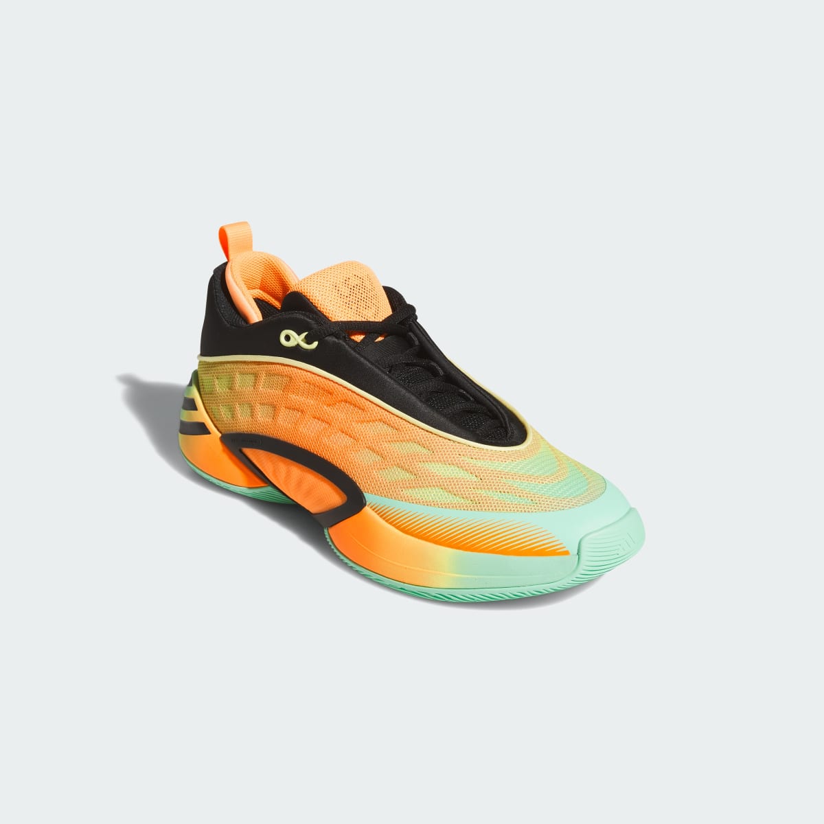 Adidas Men's DON ISSUE 8 Shoes - Lucid Tangerine / Core Black / Pulse Mint - Image 4