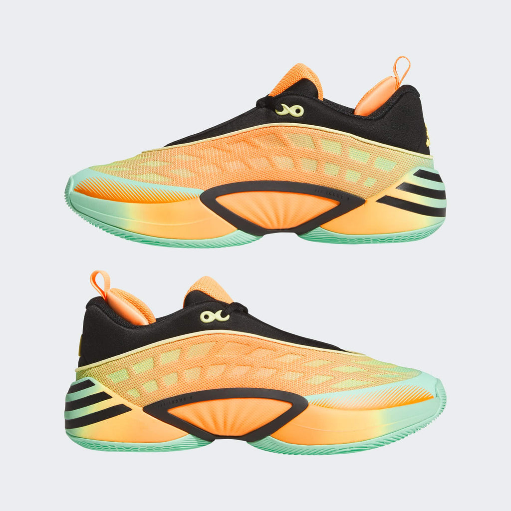Adidas Men's DON ISSUE 8 Shoes - Lucid Tangerine / Core Black / Pulse Mint - Image 7