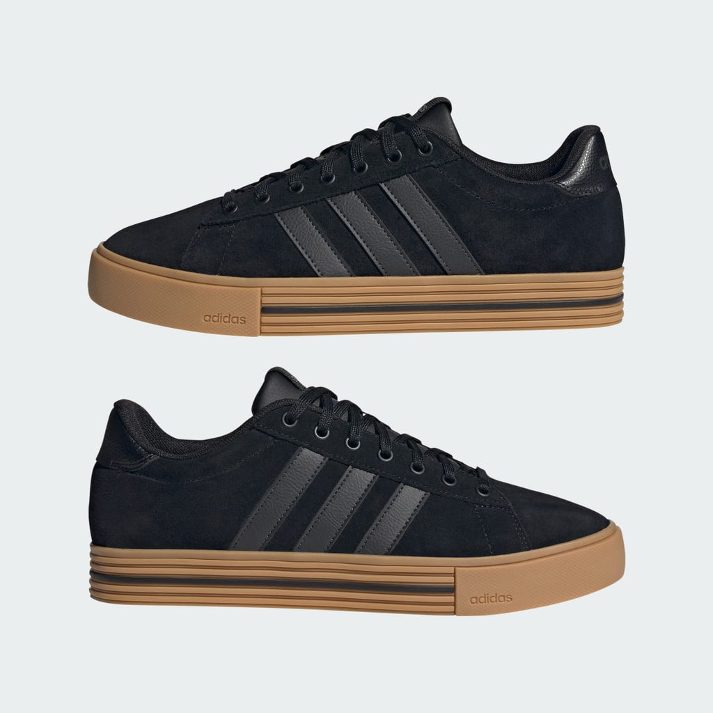 Adidas Men's Daily 4.0 Shoes - Core Black / Carbon / Gum - Image 7