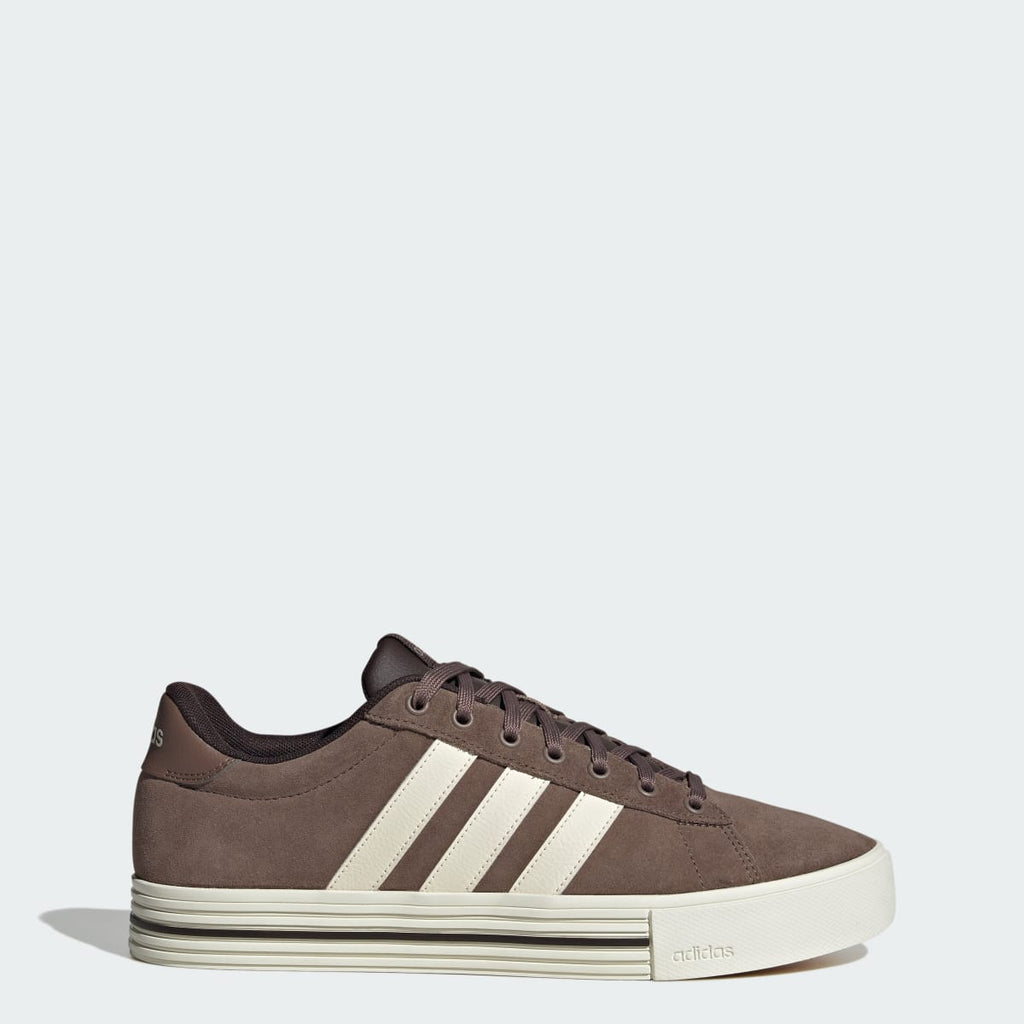 Adidas Women's Daily 4.0 Shoes - Earth Strata / Off White / Aurora Coffee - Image 1