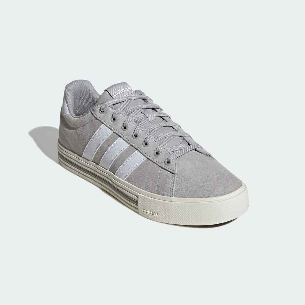 Adidas Men's Daily 4.0 Shoes - Grey Two / Cloud White / Off White - Image 4