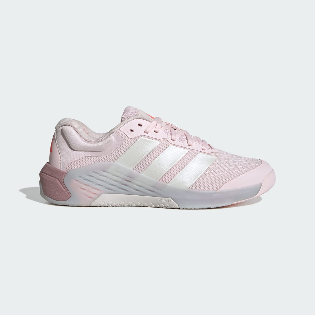 Adidas Women's Dropset 4 Power Training Shoes - Distilled Pink / Zero Metalic / Solar Turbo - Image 1