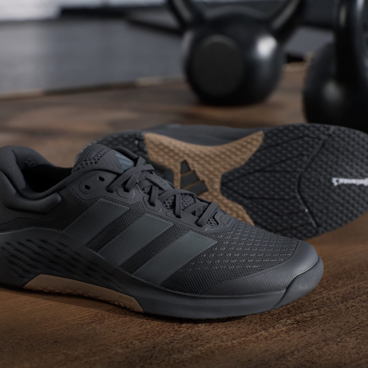 Adidas Men's Dropset 4 Training Shoes - Core Black / Grey Five / Core Black - Image 11