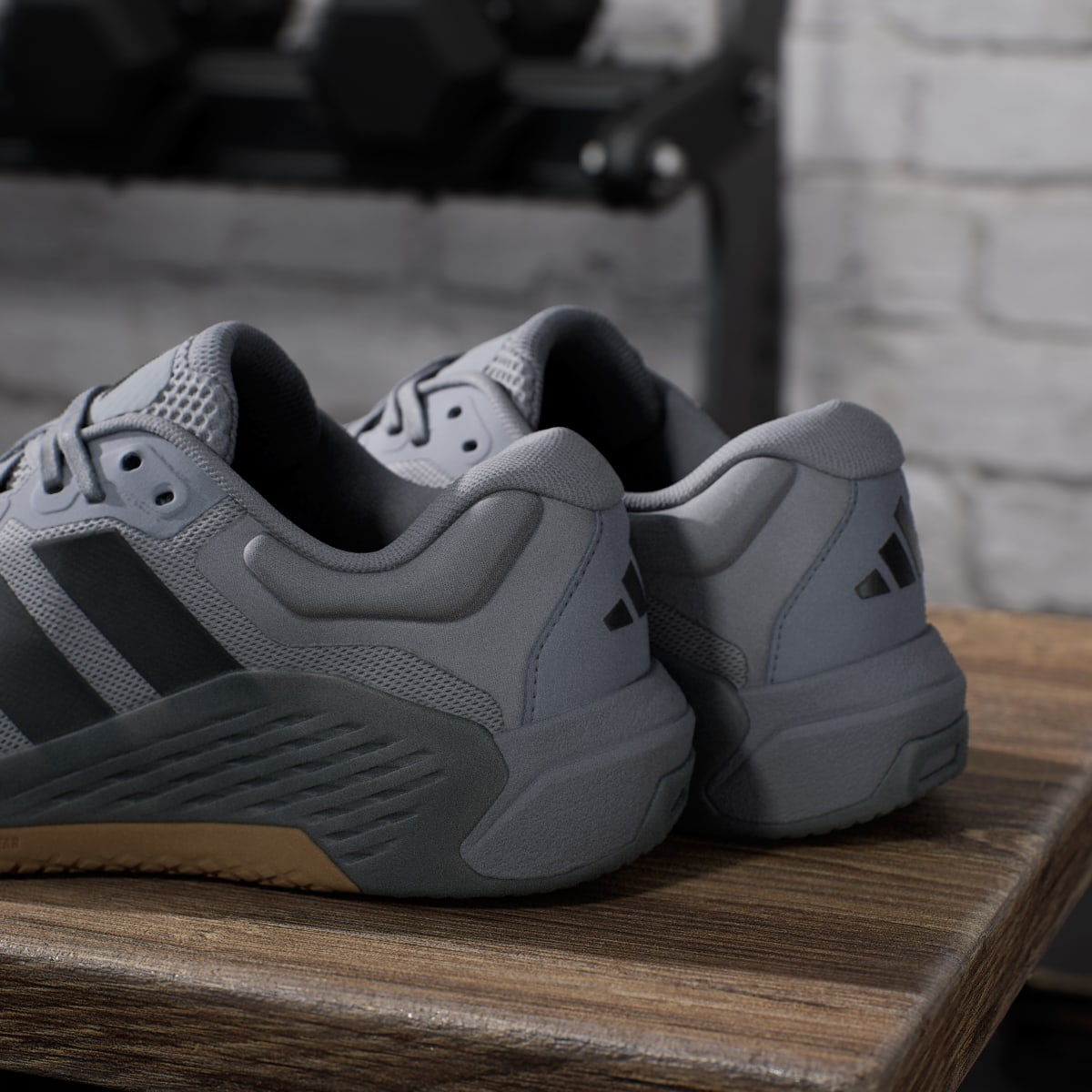 Adidas Men's Dropset 4 Training Shoes - Grey / Carbon / Grey Five - Image 10