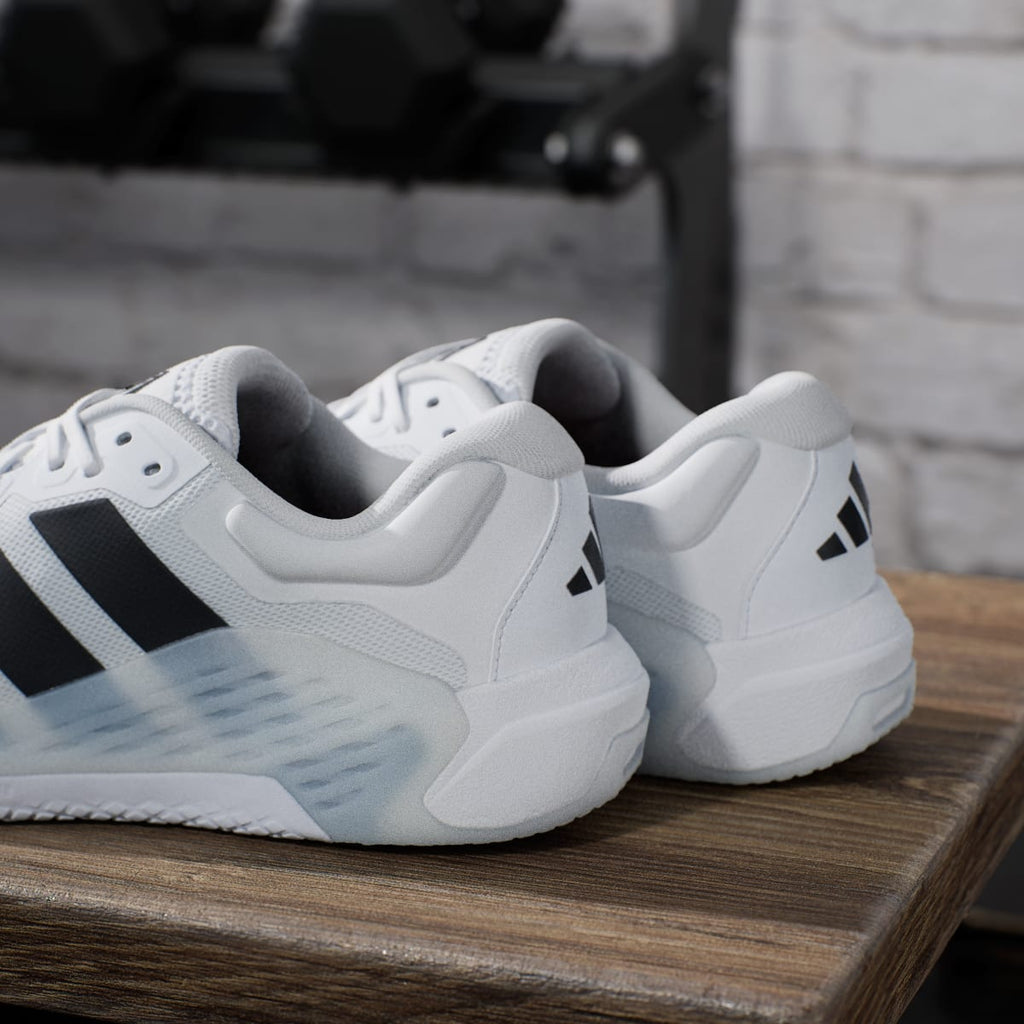 Adidas Men's Dropset 4 Training Shoes - Cloud White / Core Black / Lucid Red - Image 10