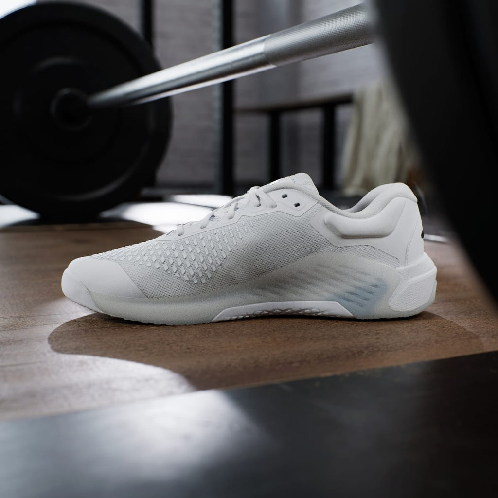 Adidas Men's Dropset 4 Training Shoes - Cloud White / Core Black / Lucid Red - Image 7