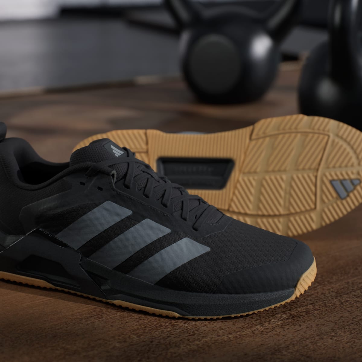 Adidas Men's Dropset Control Training Shoes - Core Black / Grey Four / Core Black - Image 11