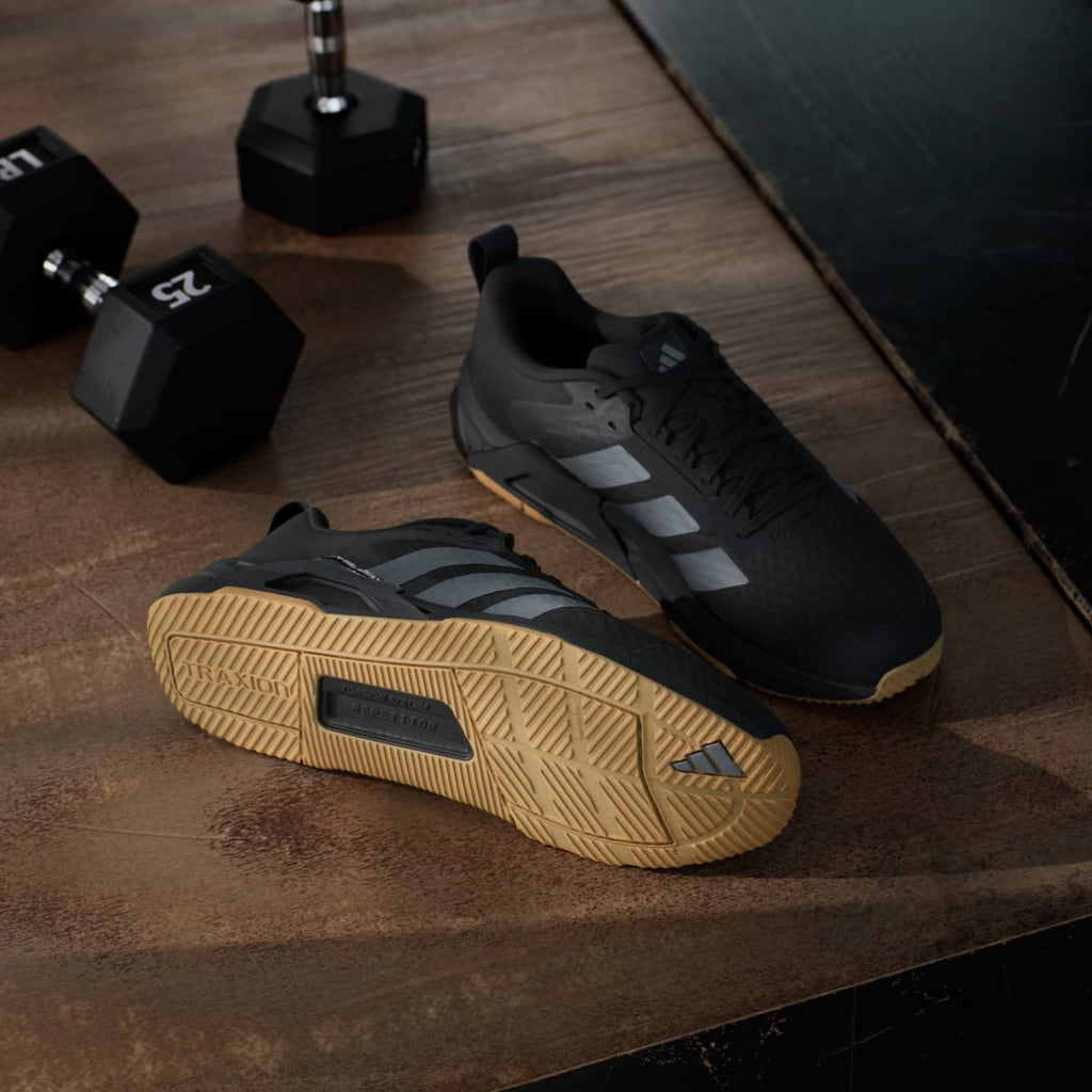 Adidas Men's Dropset Control Training Shoes - Core Black / Grey Four / Core Black - Image 4