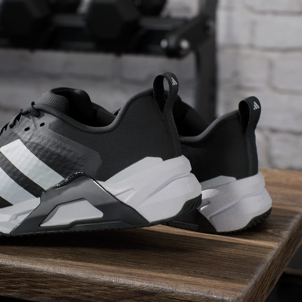 Adidas Men's Dropset Control Training Shoes - Core Black / Cloud White / Lucid Red - Image 10