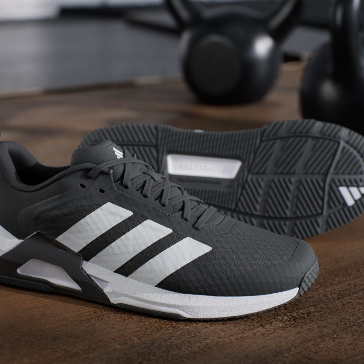 Adidas Men's Dropset Control Training Shoes - Core Black / Cloud White / Lucid Red - Image 11