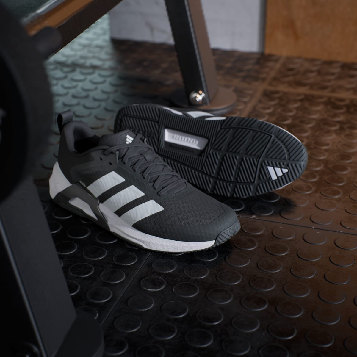 Adidas Men's Dropset Control Training Shoes - Core Black / Cloud White / Lucid Red - Image 8
