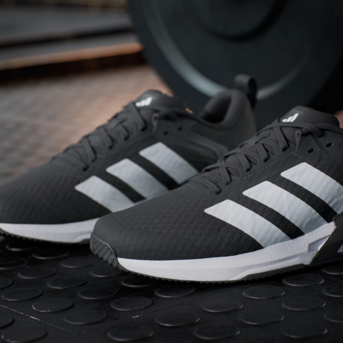 Adidas Men's Dropset Control Training Shoes - Core Black / Cloud White / Lucid Red - Image 9