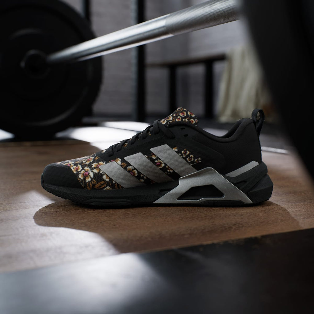 Adidas Women's Dropset Control Training Shoes - Core Black / Tech Grey Metallic / Cloud White - Image 6