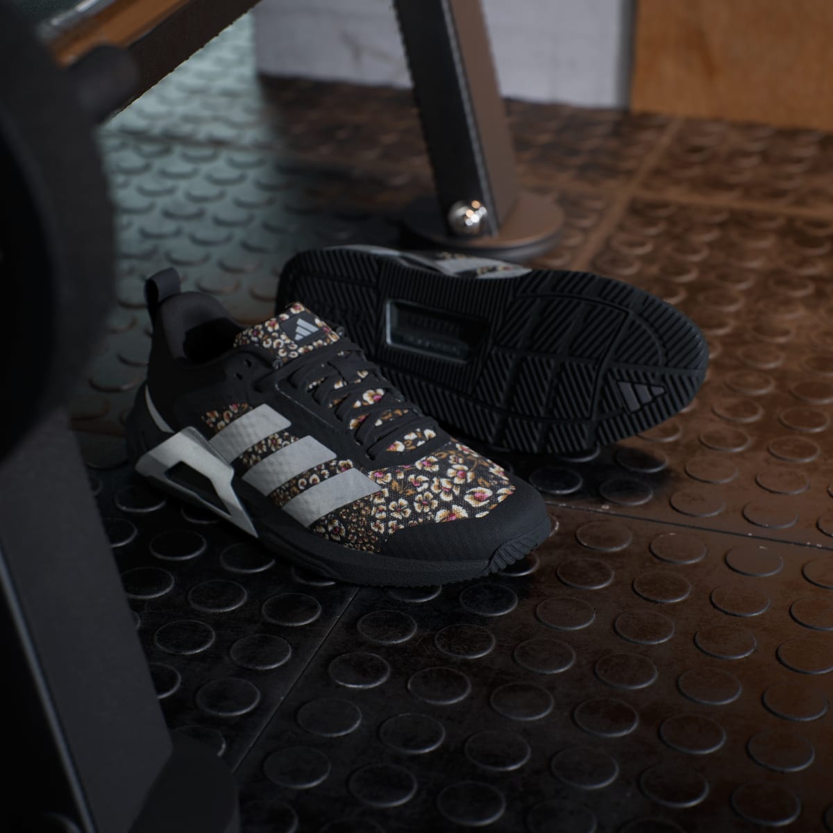 Adidas Women's Dropset Control Training Shoes - Core Black / Tech Grey Metallic / Cloud White - Image 7